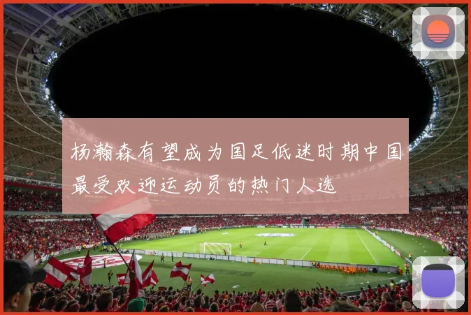 杨瀚森有望成为国足低迷时期中国最受欢迎运动员的热门人选
